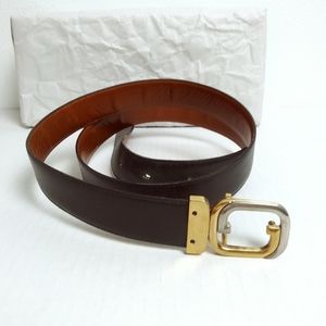 Gucci Belt Made In Italy Women's Belt Size 29 - 100/40 Black/Brown